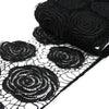 Lace Guipure Trim w Large Roses