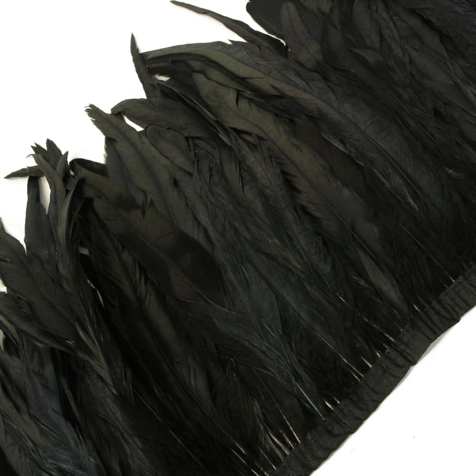 Rooster Coque Tail Feather Fringe