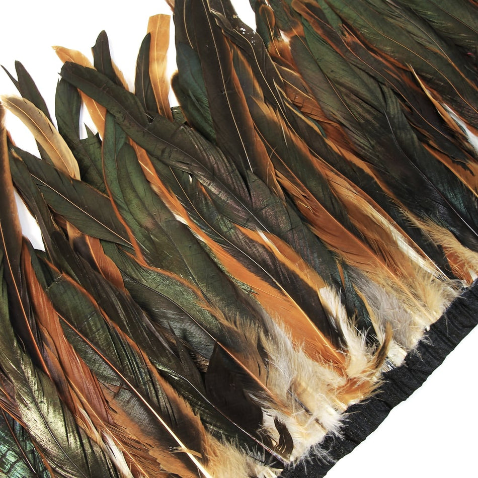 Rooster Coque Tail Feather Fringe