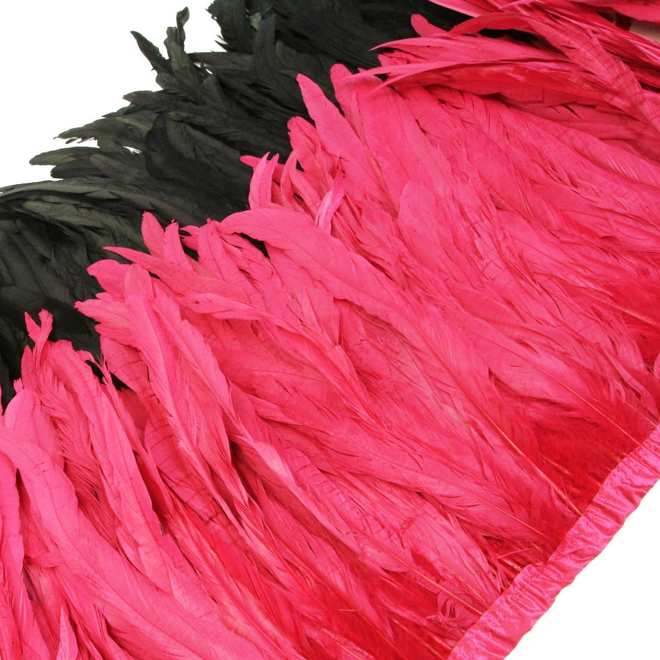 Rooster Coque Tail Feather Fringe
