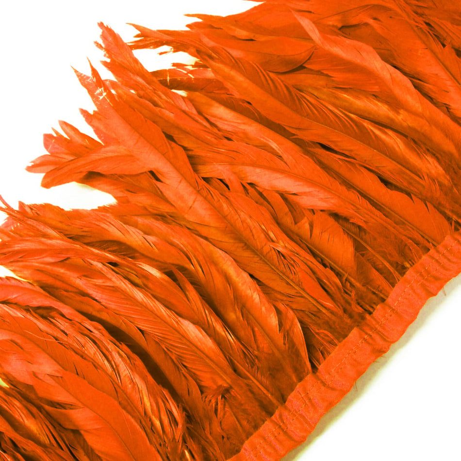 Rooster Coque Tail Feather Fringe