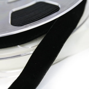 Velvet Elasticated Stretch Ribbon - 16mm