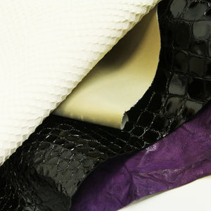 Patterned & Textured Leather