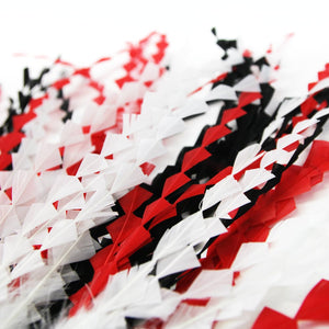 Stripped Coque Feather Bunch - Diamond Train