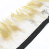 Hackle Feather Fringe - Natural Tones