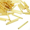 Straight Preciosa Bugle Beads - 25mm