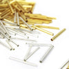 Straight Preciosa Bugle Beads - 25mm