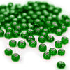 Silver-Lined Round Glass Seed Beads - 8/0 3mm