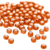 Silver-Lined Round Glass Seed Beads - 8/0 3mm
