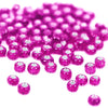 Silver-Lined Round Glass Seed Beads - 8/0 3mm