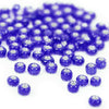 Silver-Lined Round Glass Seed Beads - 8/0 3mm