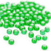 Silver-Lined Round Glass Seed Beads - 8/0 3mm