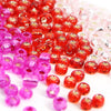 Silver-Lined Round Glass Seed Beads - 12/0 1.9mm