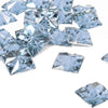 Square Flat-Back Star Engraved Acrylic Resin Rhinestone - 14x14mm (24 Pack)