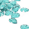 Teardrop Flat-Back Star Engraved Acrylic Resin Rhinestone -  13x18mm (24 Pack)