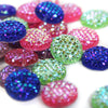 Round Flat-Back Rhinestones - 12mm (24 Pack)
