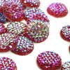 Round Flat-Back Rhinestones - 12mm (24 Pack)