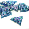Triangle Flat-Back Rhinestones - 16mm (12 Pack)