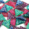 Triangle Flat-Back Rhinestones - 16mm (12 Pack)