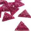 Triangle Flat-Back Rhinestones - 16mm (12 Pack)