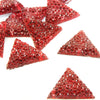 Triangle Flat-Back Rhinestones - 16mm (12 Pack)