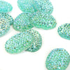 Oval Flat-Back Rhinestones - 15x20mm (12 Pack)