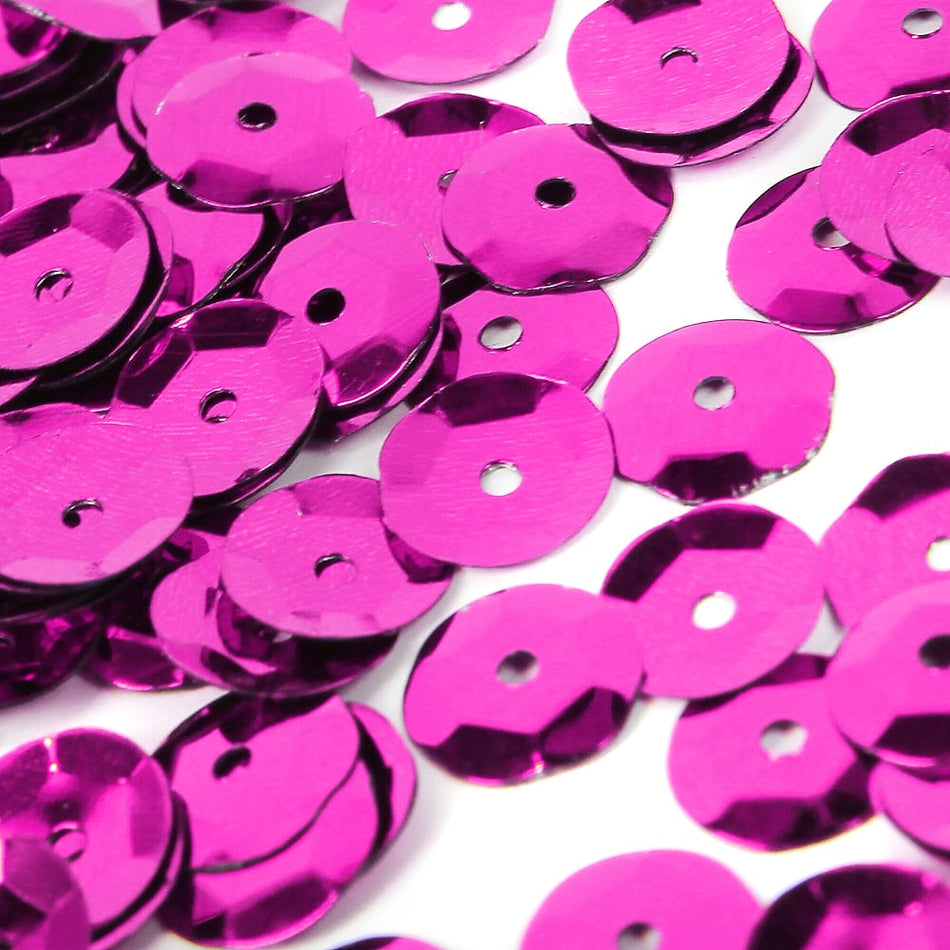 Round Cup Sequins - Metallic - 6mm