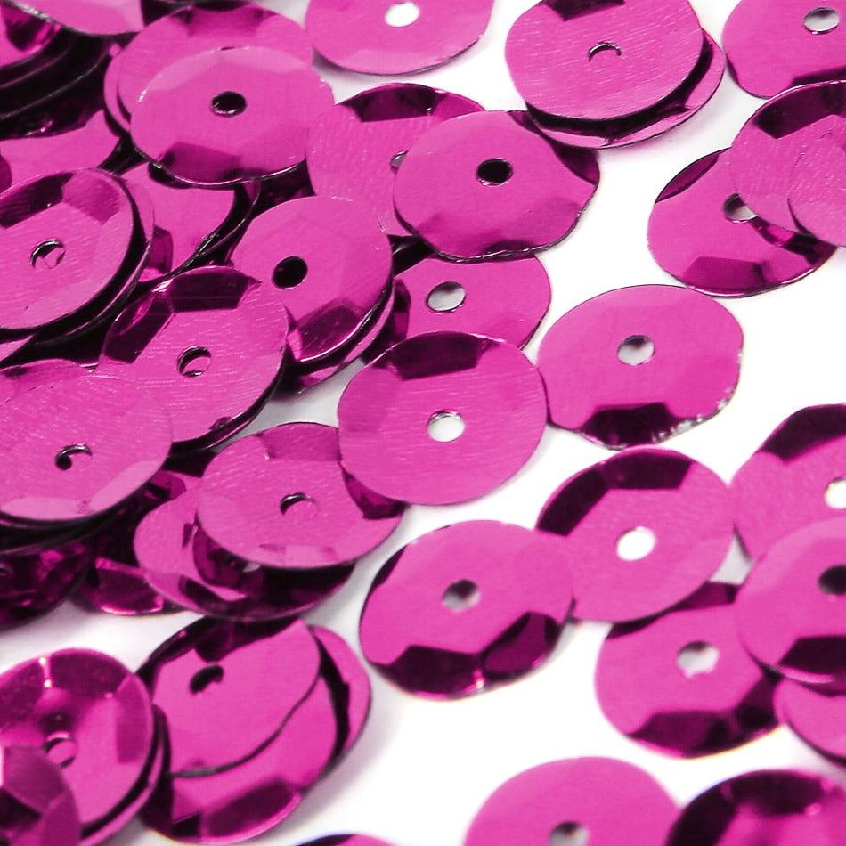 Round Cup Sequins - Metallic - 8mm