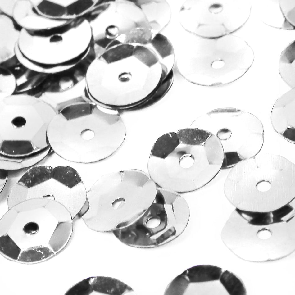 Round Cup Sequins - Metallic - 12mm