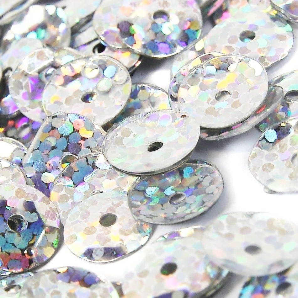 Round Cup Sequins - Laser Hologram - 10mm