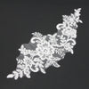 Floral & Leaf Lace Motif (Pair)