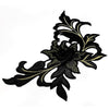 Madame Rose Flower Iron-On Embroidered Motif