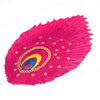 Peacock Eye Iron-On Embroidered Motif (5 Pack)