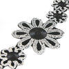 Sunflower Iron-On Embroidered Sequin Trim - 90mm (1.2m Cut)