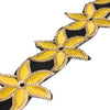Lily Iron-On Embroidered Sequin Trim - 60mm (1.2m Cut)