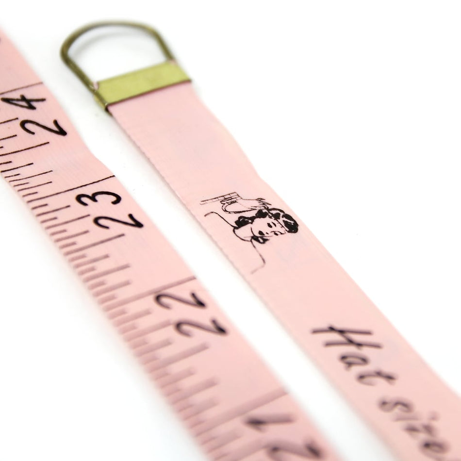 Tape Measure 27" w Corresponding Hat Sizes (Inches Only)
