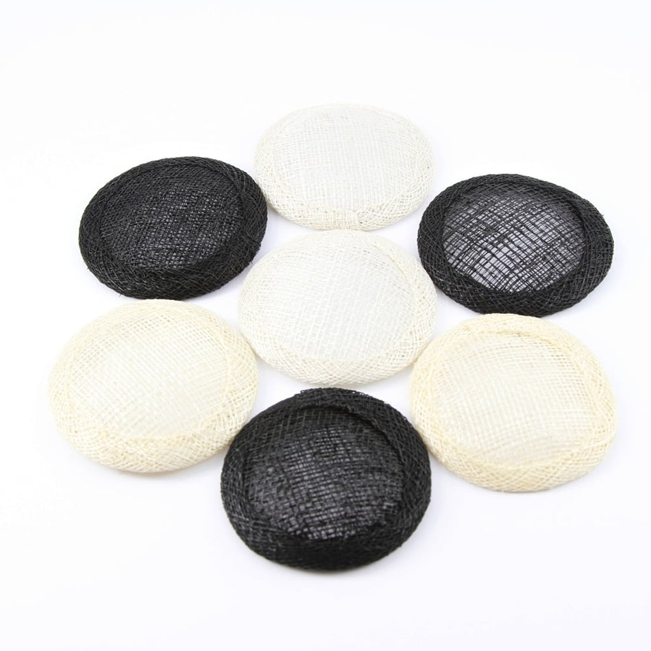 Sinamay Circle Base - 6cm