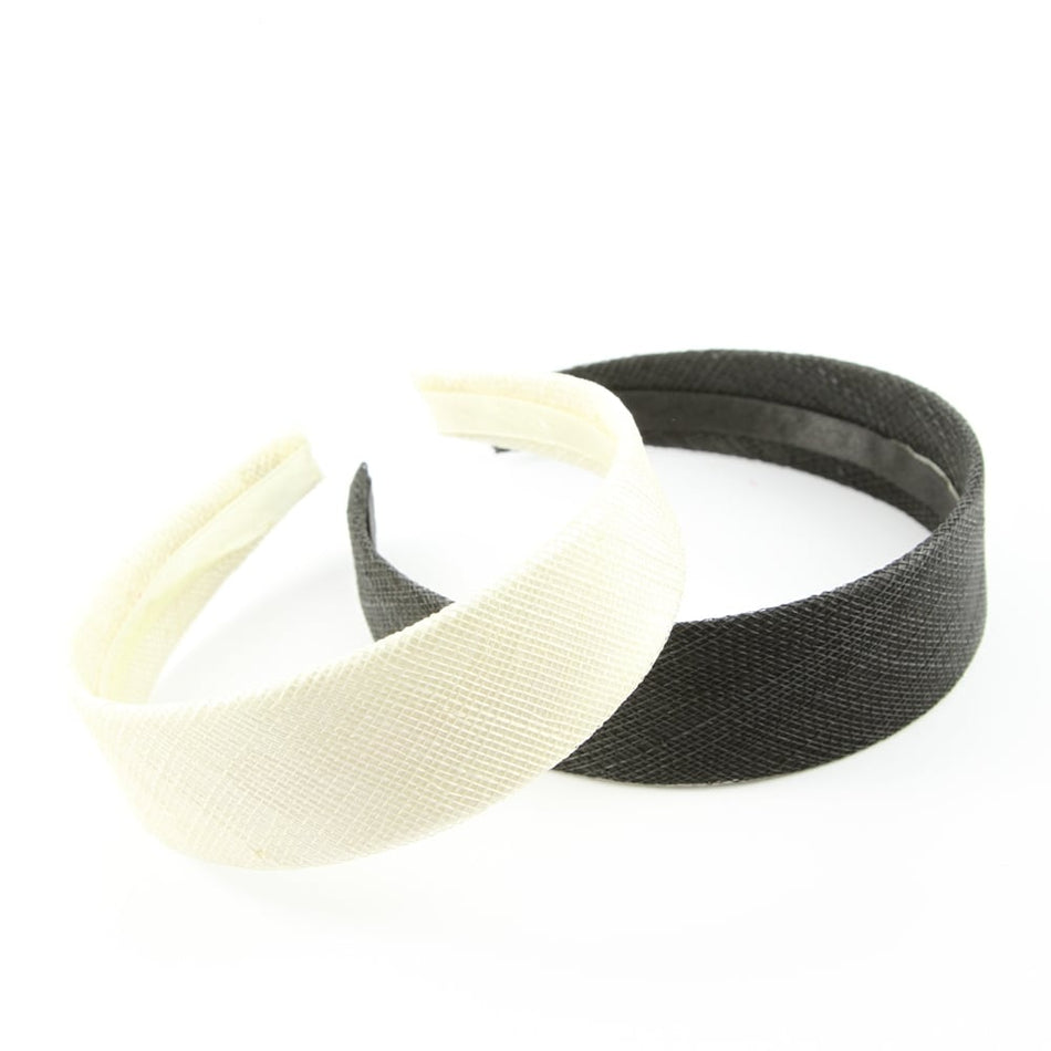 Sinamay Alice Headband - 40mm
