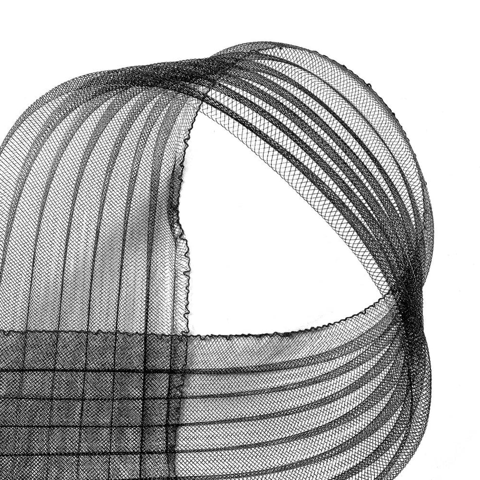 Crinoline 5" / 12cm x80cm - Horizontal Pleated
