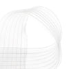 Crinoline 5" / 12cm x80cm - Horizontal Pleated