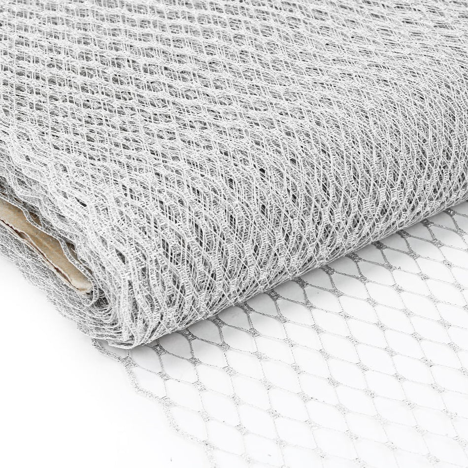 Veiling - Plain & Metallic - 23cm / 9"