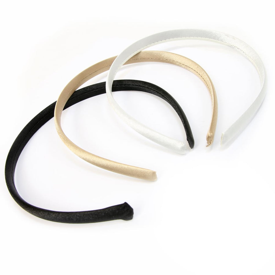 Satin Alice Headband - 10mm
