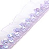 Sequins & Gathered Tulle Stretch Trim