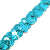 Zig-Zag Sequin & Ric-Rac Cord Trim w Tinsel Braid