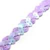 Zig-Zag Sequin & Ric-Rac Cord Trim w Tinsel Braid
