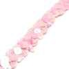 Zig-Zag Sequin & Ric-Rac Cord Trim w Tinsel Braid