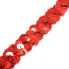 Zig-Zag Sequin & Ric-Rac Cord Trim w Tinsel Braid