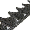 Fern Leaf Embroidered Trim