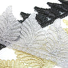 Fern Leaf Embroidered Trim