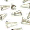 Glass Pagoda Artemis Faceted Bead - 12x6mm - Clear (12 Pack)
